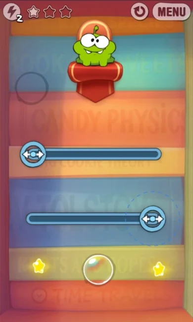 Испытай головоломки, скачать .apk — Cut the Rope Experiments 1.14.0