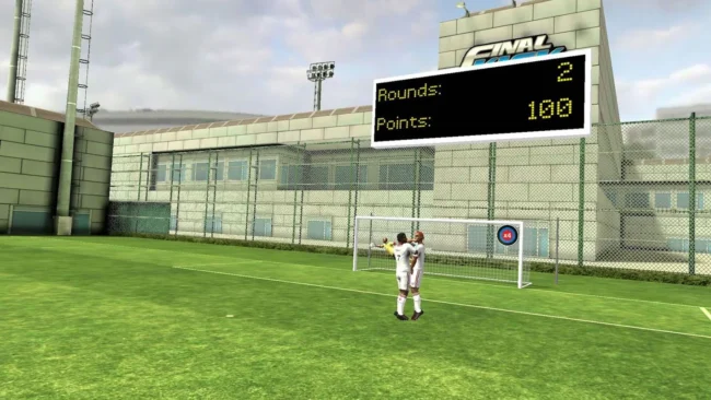 Download Final Kick VR 1.5 on Android: the world of virtual soccer