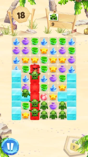 Download Angry Birds Match 8.1.0: new levels and challenges