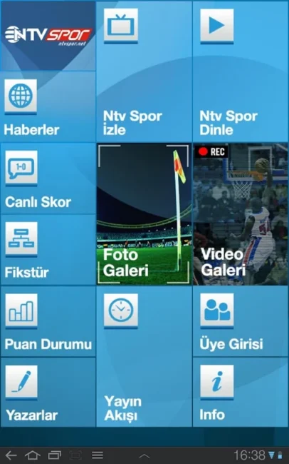 Download NTVSpor.net for Android - a guide to the world of sports