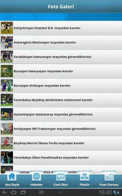 Download NTVSpor.net for Android - a guide to the world of sports